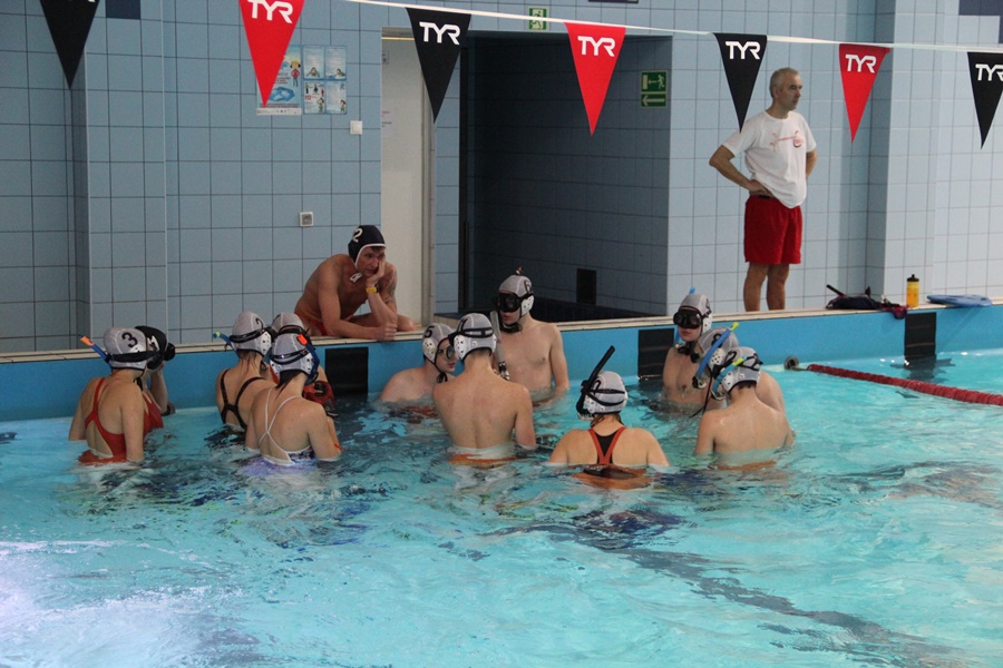 Hokej pod wodą Walenie Hydra w Michałkowicach X 2017